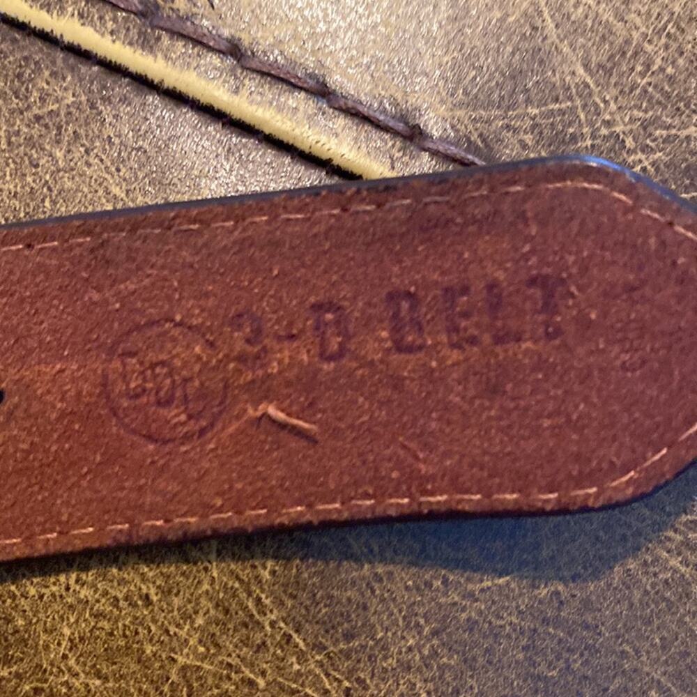 3D leather and bling belt - Picture 10 of 11